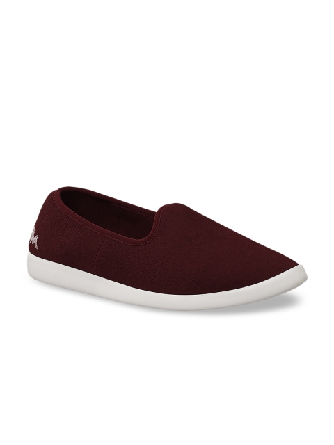 

NEEMANS Men Maroon Lightweight Loafers