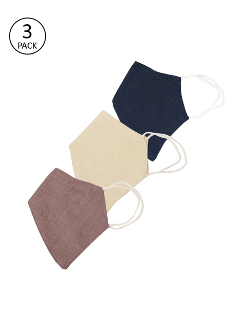 

Gnist Adults Pack of 3 Reusable 2-Ply Cloth Masks, Multi