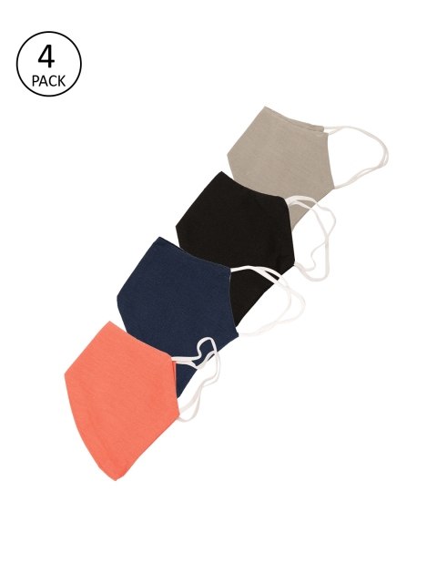 

Gnist Adults Pack of 4 Reusable 2-Ply Cloth Masks, Multi