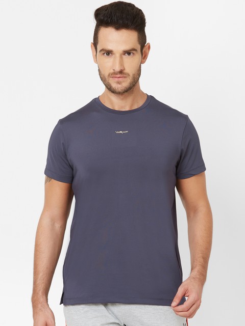

Sweet Dreams Men Grey Solid Round Neck T-shirt