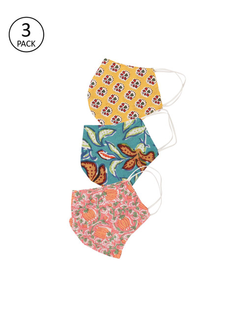 

Gnist Adults Pack of 3 Reusable 2-Ply Cloth Masks, Multi