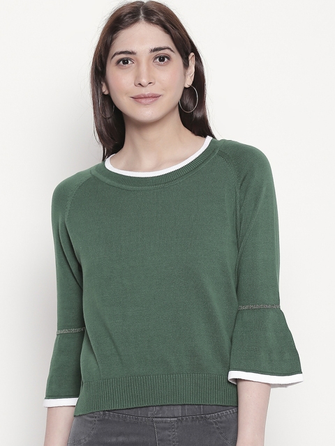 

Manola Women Green Solid Top