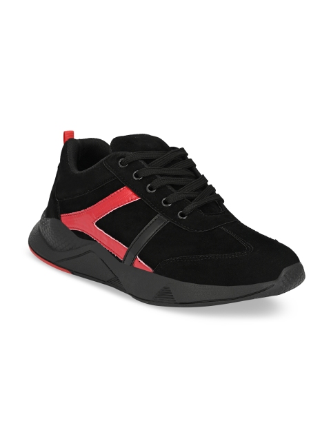 

ELIXIR MAN Men Black Mid-Top Sneakers