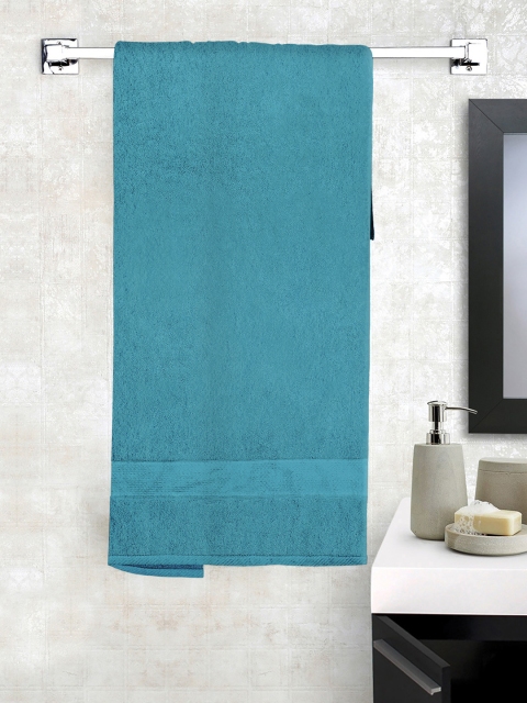 

Story@home Unisex Teal Blue Solid 600 GSM Large Bath Towel