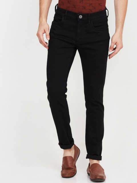 

Fame Forever by Lifestyle Men Black Skinny Fit Mid-Rise Clean Look Jeans