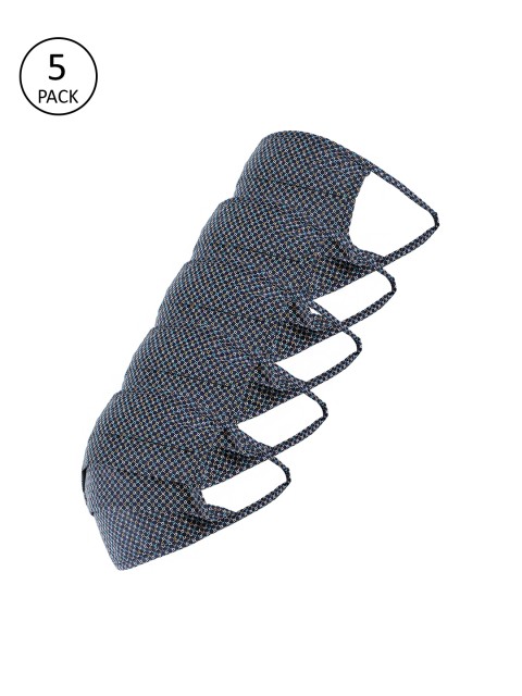

Richlook Men 5Pcs 2 Ply Protective Outdoor Face Masks, Blue
