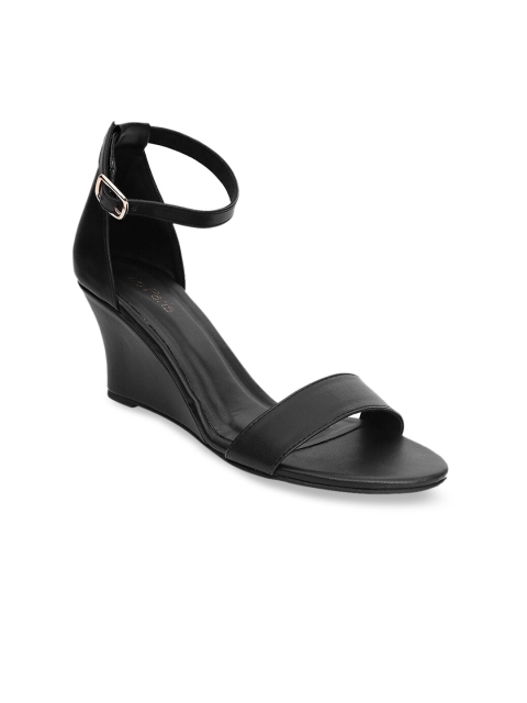 

Tao Paris Women Black Solid Sandals