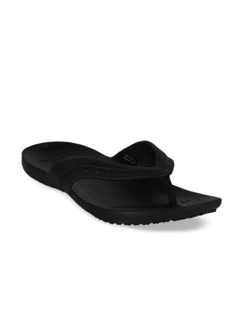 Crocs Women Black Solid Thong Flip-Flops