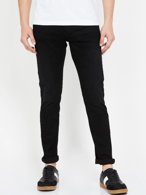 

Fame Forever by Lifestyle Men Black Skinny Fit Mid-Rise Clean Look Jeans