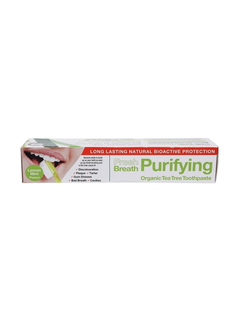 

dr.organic Tea Tree Toothpaste, Green