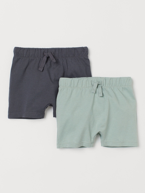 

H&M Boys 2-pack jersey shorts, Grey