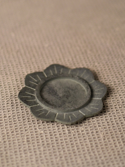 

Unravel India Grey Marble Candle Holder