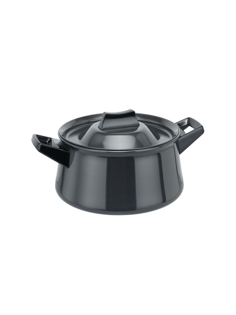 

Hawkins Black Hard Anodised 4.06 mm Handi Saucepan With 2 Short Handles