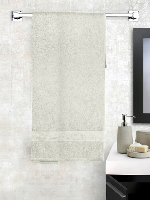 

Story@home Unisex Grey Solid 600 GSM Large Bath Towel