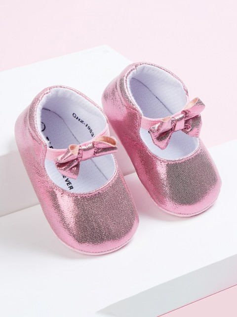 

Fame Forever by Lifestyle Girls Pink Solid Ballerinas