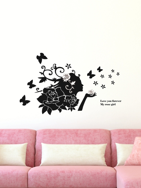 

WALLSTICK Black Love Forever Large Vinyl Wall Sticker