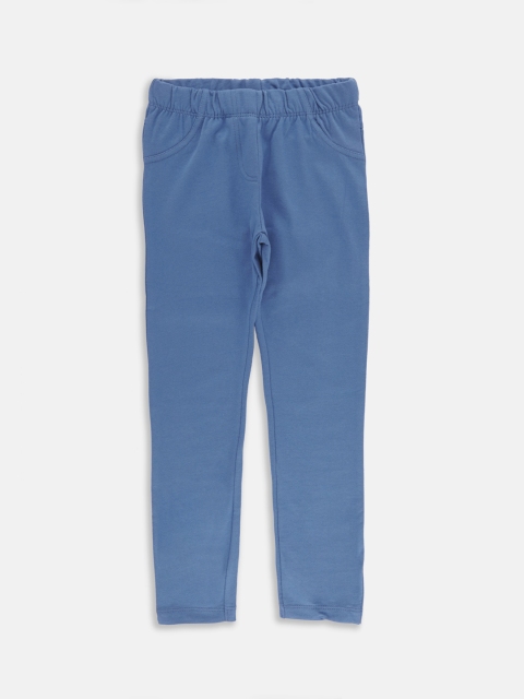 

CHALK by Pantaloons Girls Blue Solid Jeggings