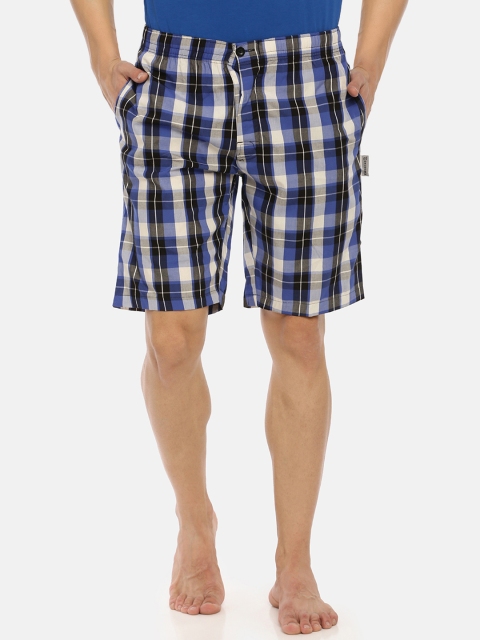 

Macroman M-Series Men Blue & Black Checked Boxers MS731-ROYALBLUE-XL