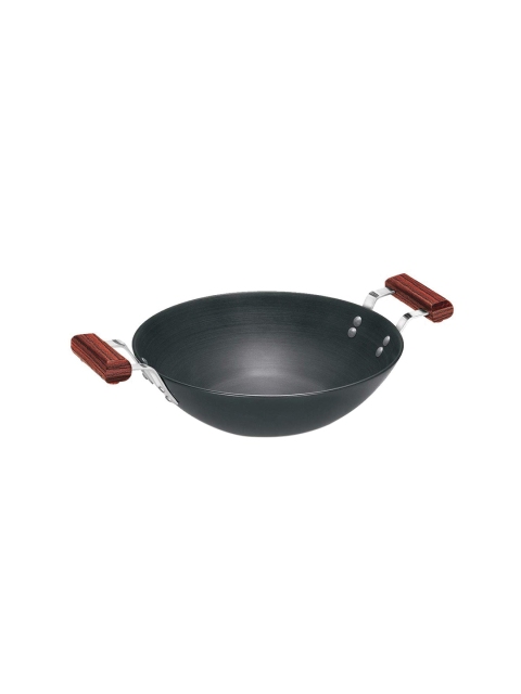 

Hawkins Unisex Black Solid Futura Hard Anodised 3.25 mm Deep-Fry Pan