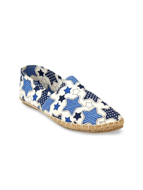 

Fashion Victim Men Blue Printed Espadrilles