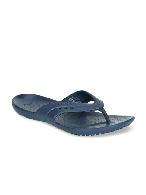 

Crocs Women Navy Blue Solid Thong Flip-Flops