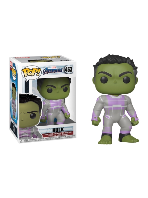 

Funko Green & Silver Smart Hulk Avengers Endgame Bobblehead Collectible 463