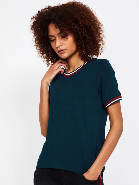 

Bossini Women Green Solid Top