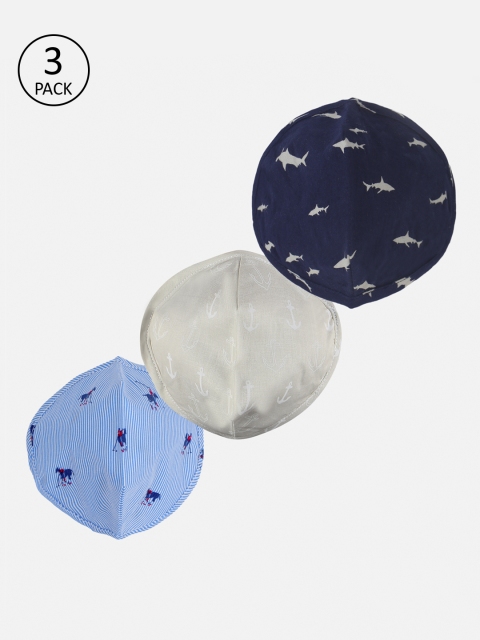 

Chitwan Mohan Kids 3 Pcs Assorted 2-Ply Reusable Cloth Masks