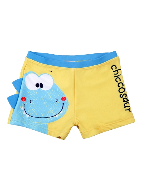 

Chicco Boys Yellow & Blue Printed Swim Bottoms