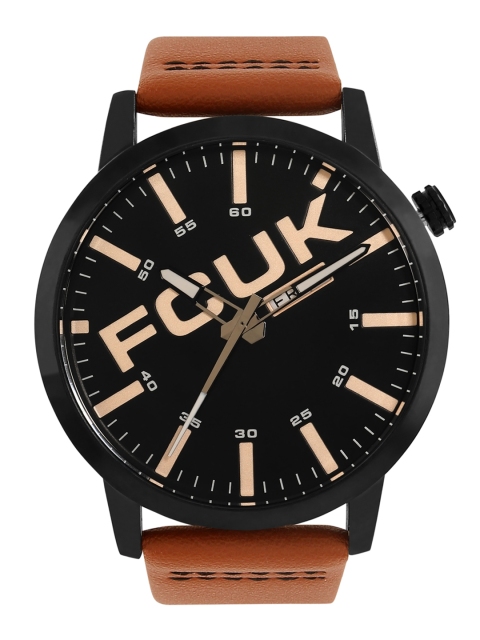 

FCUK Men Black Analogue Watch FK0010C