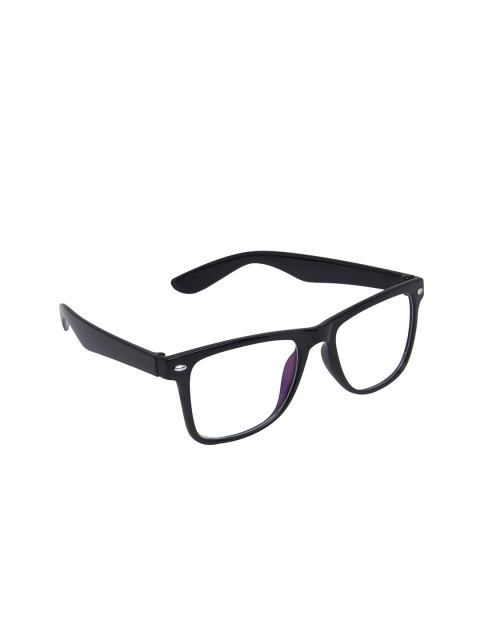 

VAST Unisex Black Solid Full Rim Rectangle Frames