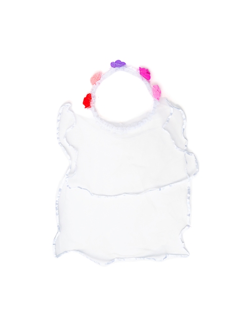 

Golden Peacock White Net Veil Tiara