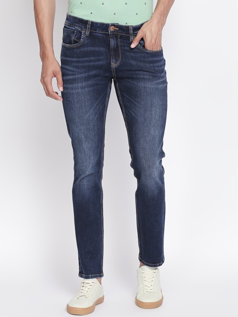 

SF JEANS by Pantaloons Men Blue Skinny Fit Low-Rise Clean Look Jeans