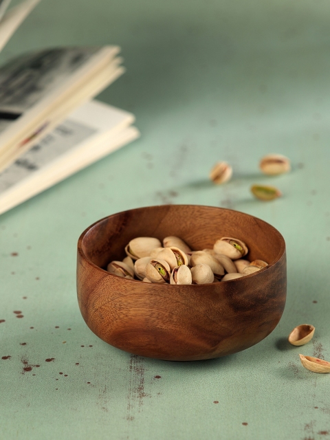 

ellementry Brown Wooden Bowl