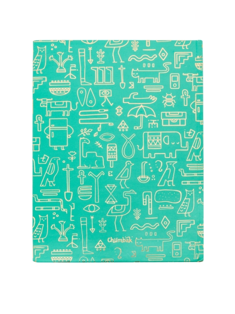 

Chumbak Teal Adventure in My Mind Creative Notebook