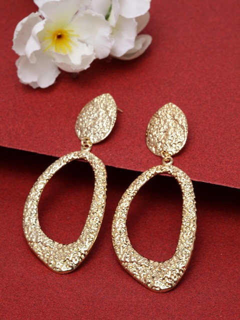 

Stoln Gold-Toned Quirky Drop Earrings