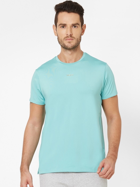 

Sweet Dreams Men Sea Green Solid Round Neck T-shirt