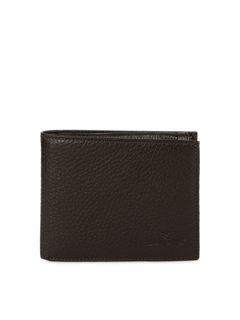 

Daniel Klein Men Black Solid Two Fold Wallet