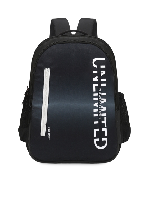 

Priority Boys Black Graphic Backpack