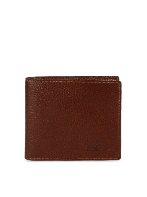 

Daniel Klein Men Brown Solid Two Fold Wallet