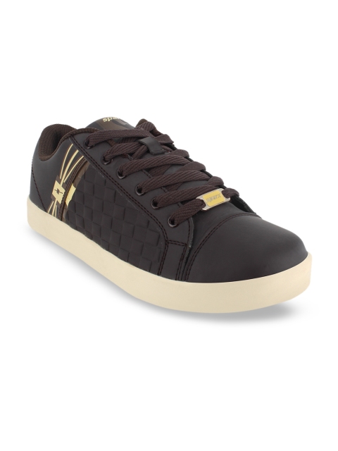 

Sparx Men Brown PU Running Shoes