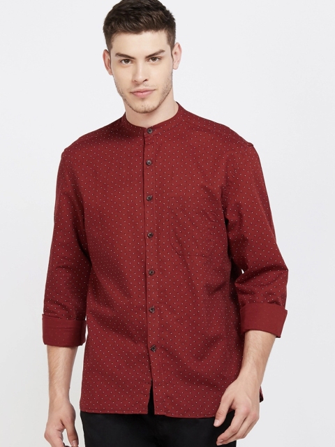 

CODE by Lifestyle Men Brown Regular Fit Printed Casual Shirt