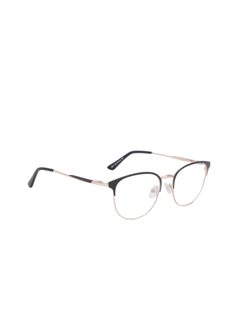

MARC LOUIS Unisex Black Solid Full Rim Square Frames 8001 C03 54 FR
