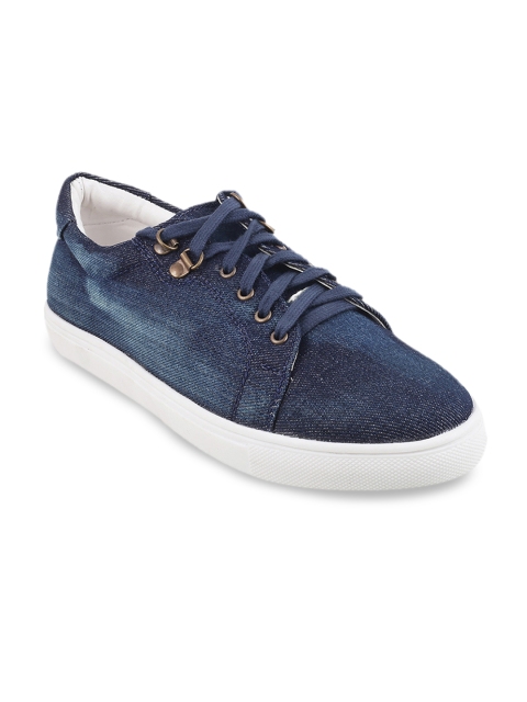 

Mochi Women Blue Casual Sneakers