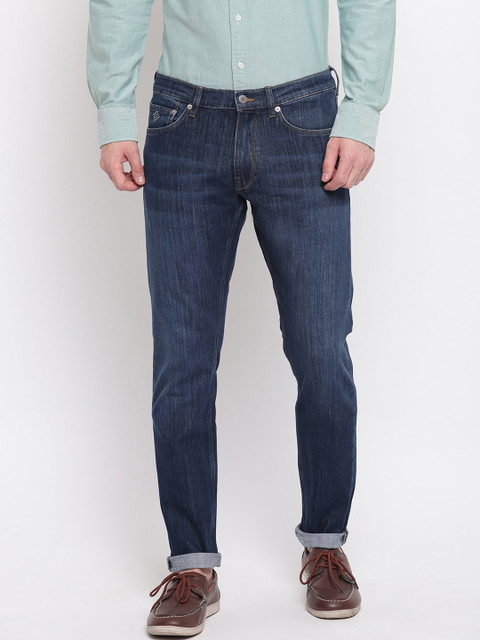 

GANT Men Blue Slim Fit Mid-Rise Clean Look Jeans