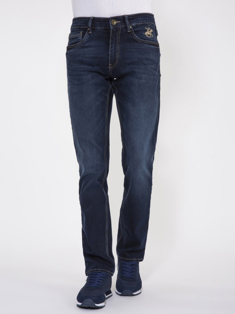 

Beverly Hills Polo Club Men Blue Slim Fit Mid-Rise Clean Look Jeans