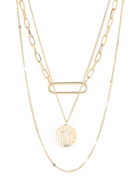 

20Dresses Women Rose Gold-Toned Layered Necklace