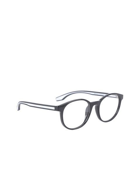 

MARC LOUIS Unisex Black Solid Full Rim Round Frames