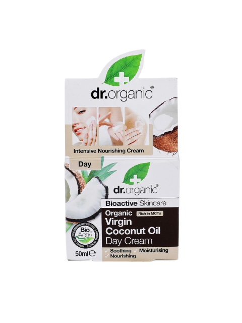 

dr.organic Virgin Coconut Oil Day Cream 50 ml, Off white