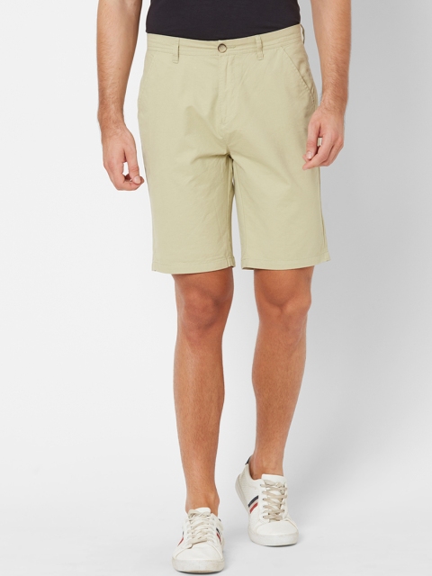 

Sweet Dreams Men Beige Solid Regular Fit Regular Shorts